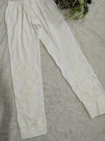 Load image into Gallery viewer, Nikhat Premium Lycra Stretchable Chikankari Pant