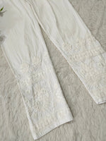 Load image into Gallery viewer, Nikhat Premium Lycra Stretchable Chikankari Pant