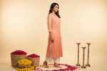 Load image into Gallery viewer, Gulposh Rose Pannel Viscose Kurti