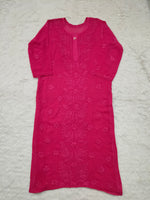 Load image into Gallery viewer, Gulposh Rose Pannel Viscose Kurti