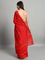 Load image into Gallery viewer, Madhuri Chanderi Silk Mukaish Saree.