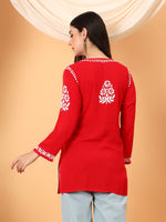 Load image into Gallery viewer, Jiva Rayon Short Kurti