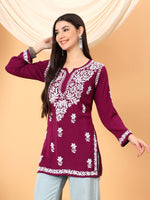 Load image into Gallery viewer, Jiva Rayon Short Kurti