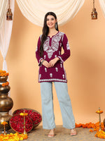 Load image into Gallery viewer, Jiva Rayon Short Kurti