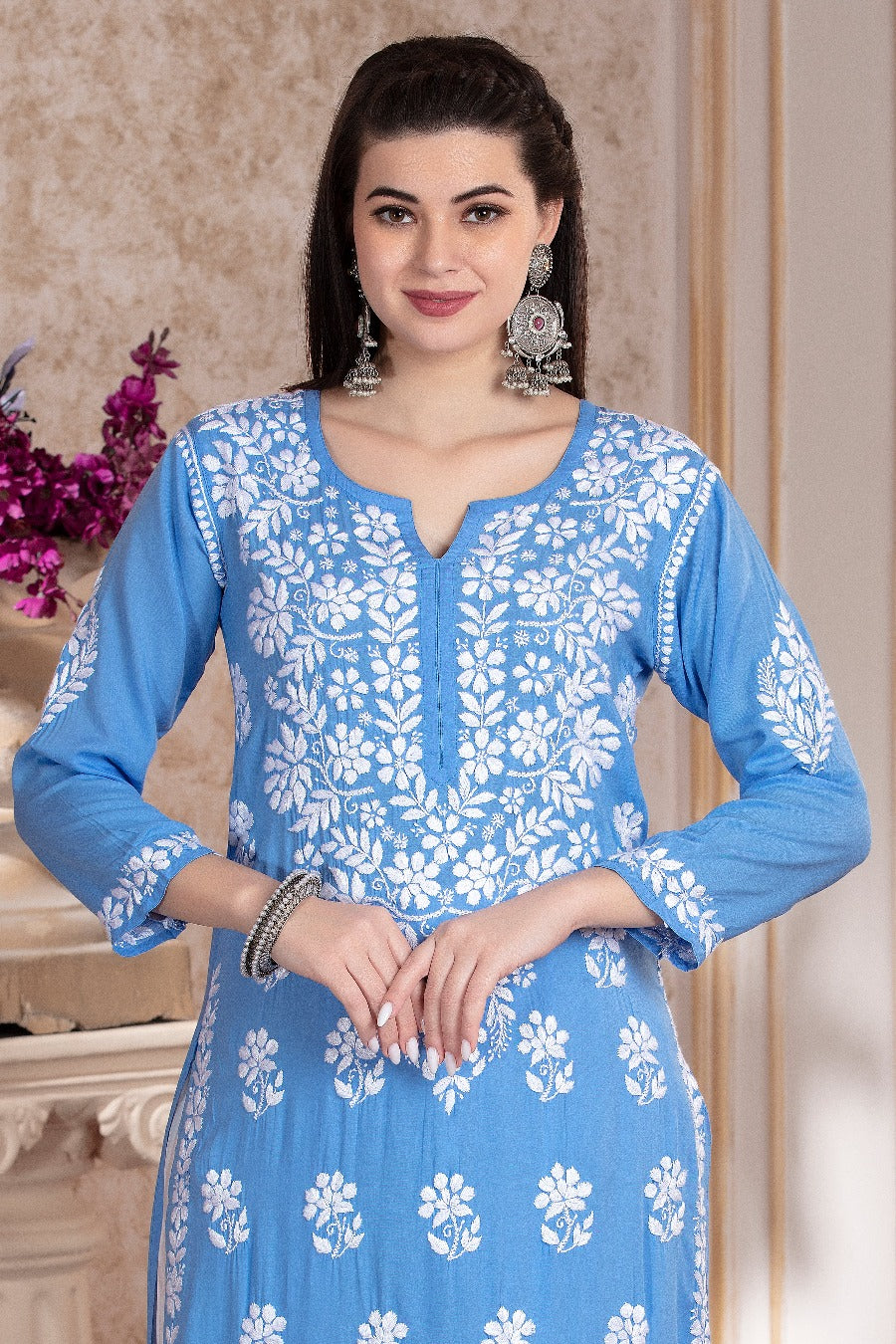 Saba Premium Heavy Daman Modal Kurta