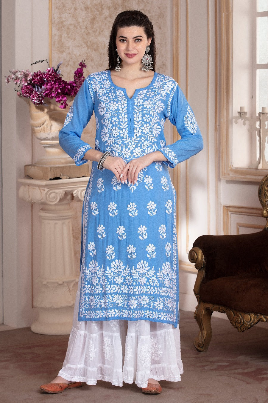 Saba Premium Heavy Daman Modal Kurta