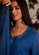 Load image into Gallery viewer, Nagma Premium Chikankari Mukaish Viscose Set