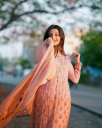 Load image into Gallery viewer, Sitaar Chikankari Mirror Set