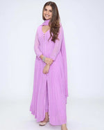 Load image into Gallery viewer, Nora Premium Chikankari Heavy Anarkali & Dupatta