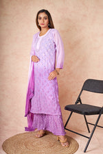 Load image into Gallery viewer, Sitaar Chikankari Mirror Set