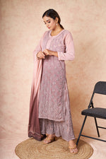 Load image into Gallery viewer, Sitaar Chikankari Mirror Set