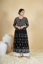 Load image into Gallery viewer, Premika Flared 56 Kali Anarkali Dress