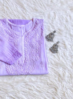 Load image into Gallery viewer, Riva Ombre Chikankari Kurti