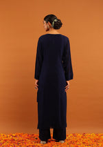 Load image into Gallery viewer, Nagma Chikankari And Mukaish Suit Set