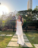 Load image into Gallery viewer, Anushka Styled Western Chikankari Kurta & Gharara Set