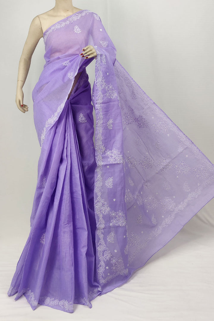 Mohini Cotton Chikankari Saree
