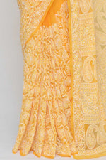 Load image into Gallery viewer, Gulzar Full Jaal Chikankari Saree
