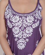 Load image into Gallery viewer, Mahiya Strappy Chikankari Kurti