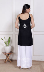 Load image into Gallery viewer, Mahiya Strappy Chikankari Kurti