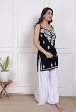 Load image into Gallery viewer, Mahiya Strappy Chikankari Kurti