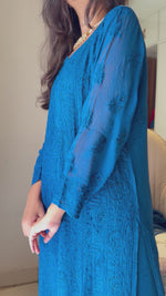Load image into Gallery viewer, Arsh Premium Viscose Chikankari Kurti