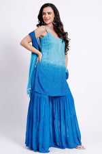 Load image into Gallery viewer, Fiza Designer Premium Kurti Set - The Lucknowi Chikan 