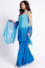 Load image into Gallery viewer, Fiza Designer Premium Kurti Set - The Lucknowi Chikan 