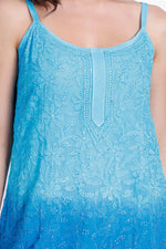 Load image into Gallery viewer, Fiza Designer Premium Kurti Set - The Lucknowi Chikan 