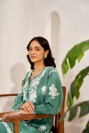 Ramila Modal Chikankari Co-ord Set