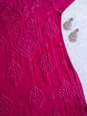 Haya Premium Viscose Luxury Chikankari Kurta