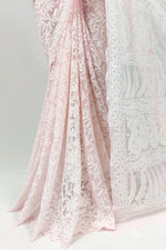 Load image into Gallery viewer, Gulzar Full Jaal Chikankari Saree