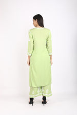 Load image into Gallery viewer, Lali Modal Chikankari Kurti Set
