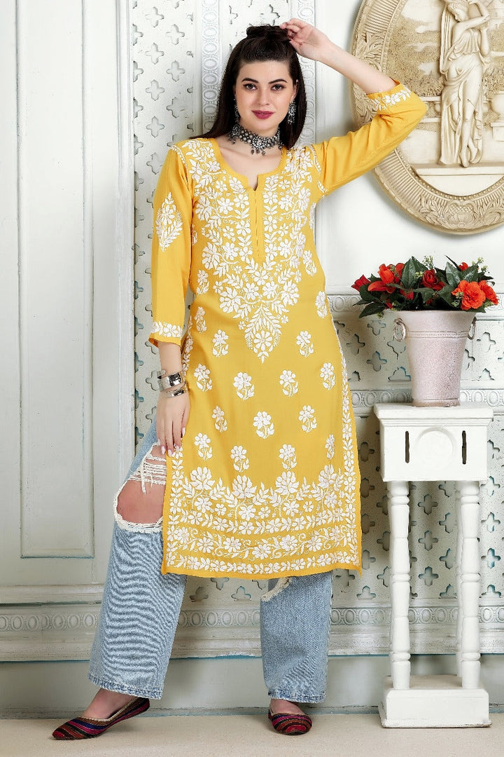 Saba Premium Heavy Daman Modal Kurta