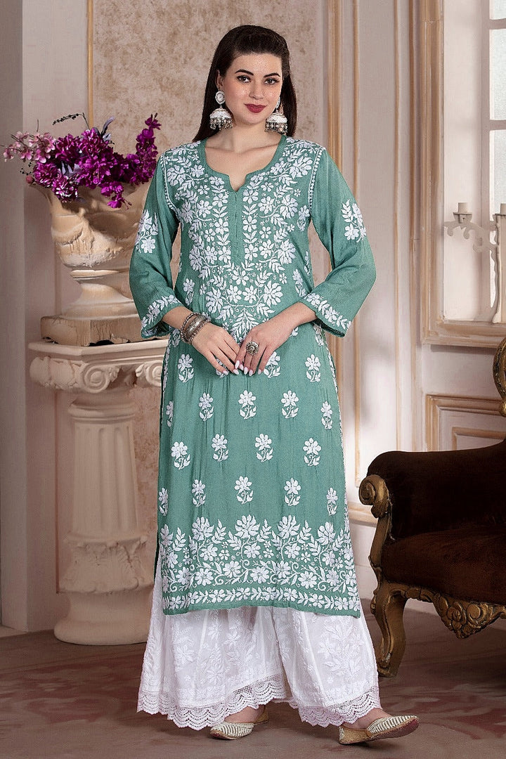 Saba Premium Heavy Daman Modal Kurta