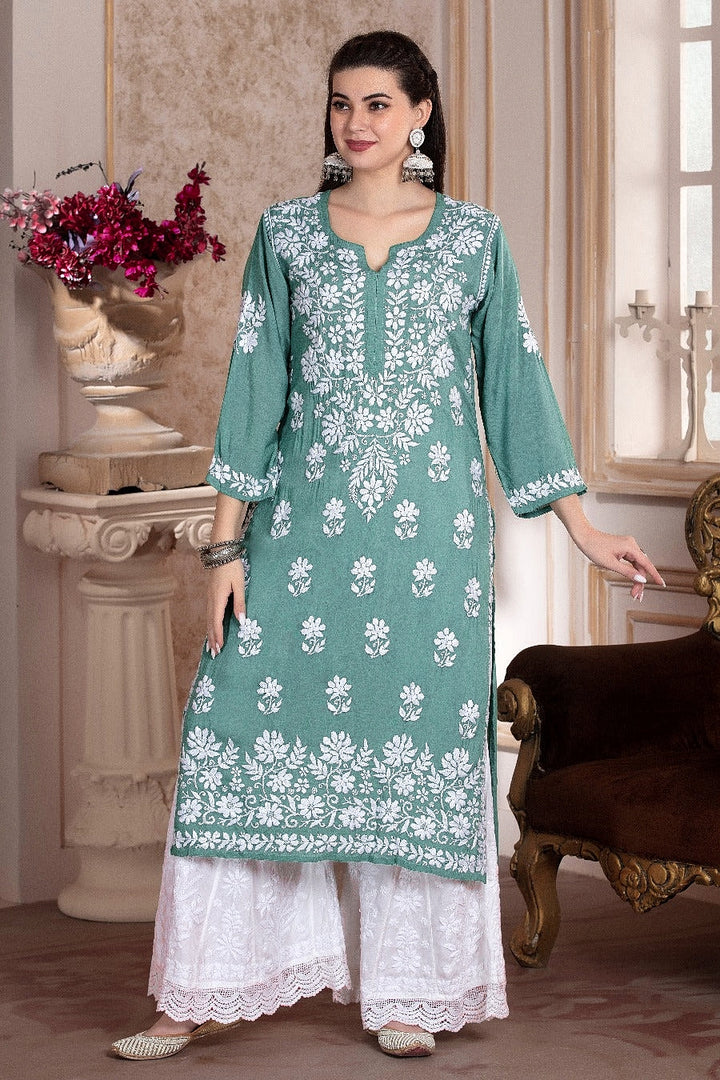 Saba Premium Heavy Daman Modal Kurta