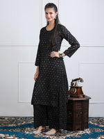 Load image into Gallery viewer, Sona Chanderi Chikan Kurti Set
