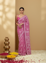 Load image into Gallery viewer, Gulzar Heavy Work Georgette Chikankari Saree
