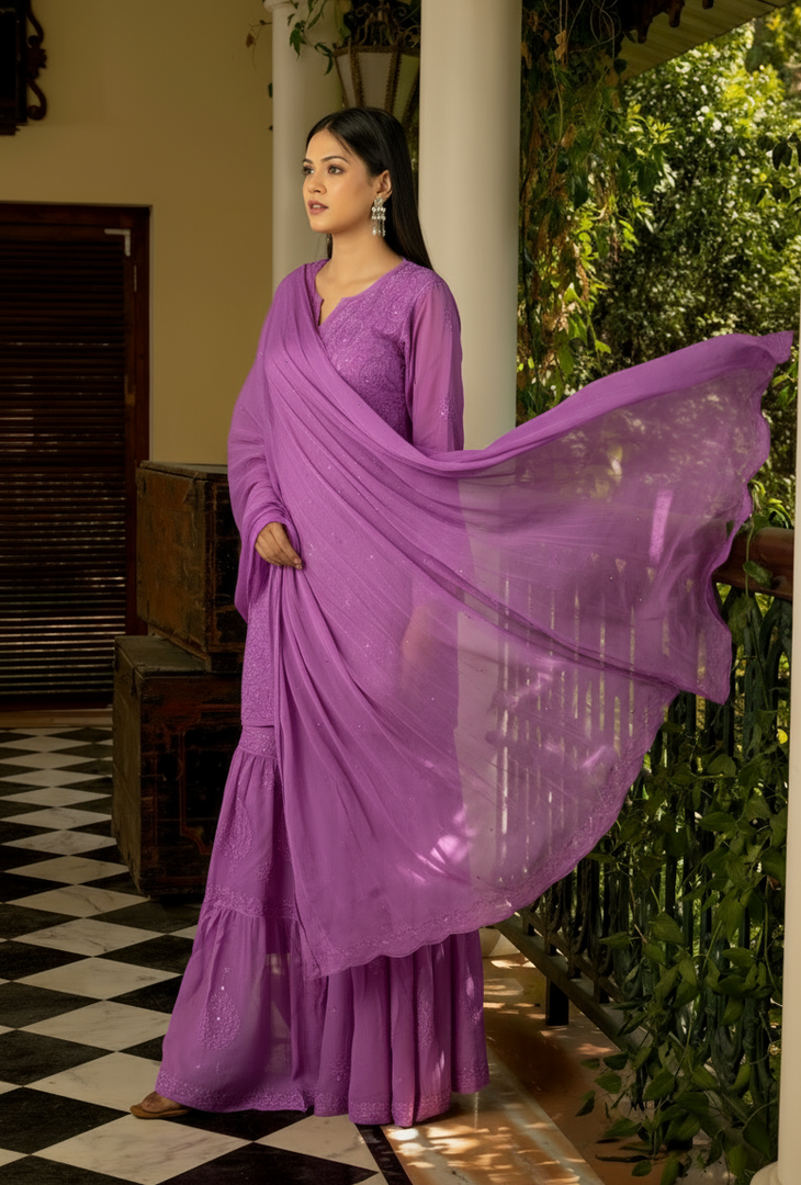 Anushka Styled Sharara Set