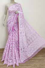 Load image into Gallery viewer, Gulzar Full Jaal Chikankari Saree