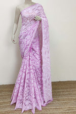 Load image into Gallery viewer, Gulzar Full Jaal Chikankari Saree