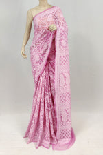 Load image into Gallery viewer, Gulzar Heavy Work Georgette Chikankari Saree
