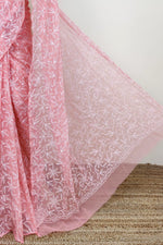 Load image into Gallery viewer, Tepchi work chikankari saree
