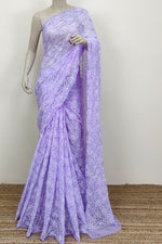 Load image into Gallery viewer, Tepchi work chikankari saree
