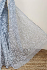 Load image into Gallery viewer, Tepchi work chikankari saree
