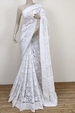Load image into Gallery viewer, Gulzar Full Jaal Chikankari Saree