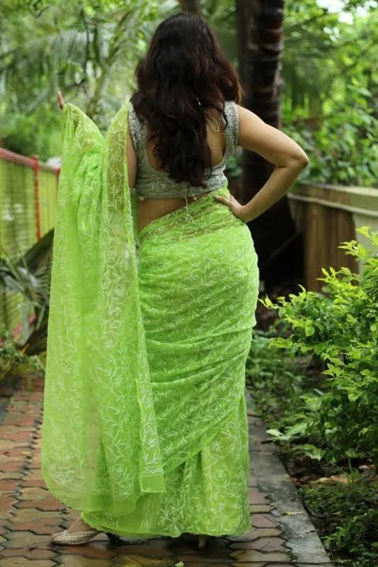 Tepchi Chikankari Sarees