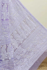 Load image into Gallery viewer, Gulzar Heavy Work Georgette Chikankari Saree
