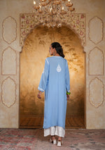 Load image into Gallery viewer, Bela Premium Long Chikankari Kurti
