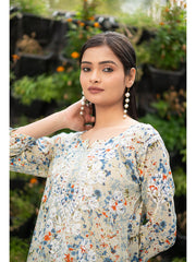 Maira Floral Chikankari Mulmul Co-ord Sets