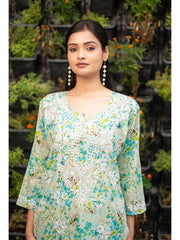 Maira Floral Chikankari Mulmul Co-ord Sets